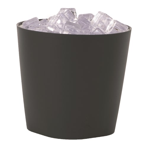 Certified Green Eco Contour Collection 3 Quart Ice Bucket, Graphite